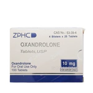 ZPHC Oxandrolone 10mg 10mg, 100tab